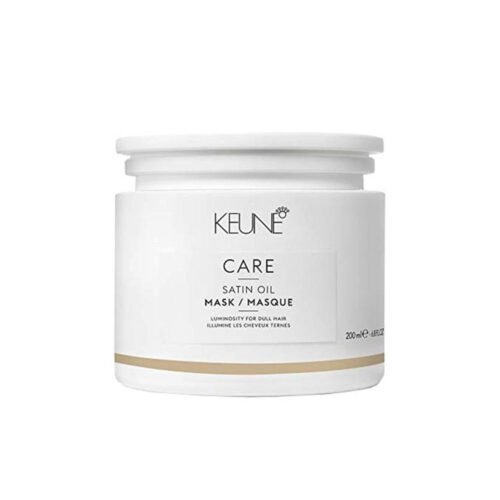 Keune Satin Oil Mask improves hair quality without adding grease or weight 6.8 oz