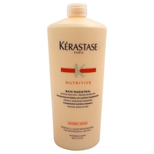 Kerastase Paris Nutritive Bain Magistral Shampoo That Recreates Inner Nutrition From Within, 8.5 Fl.Oz